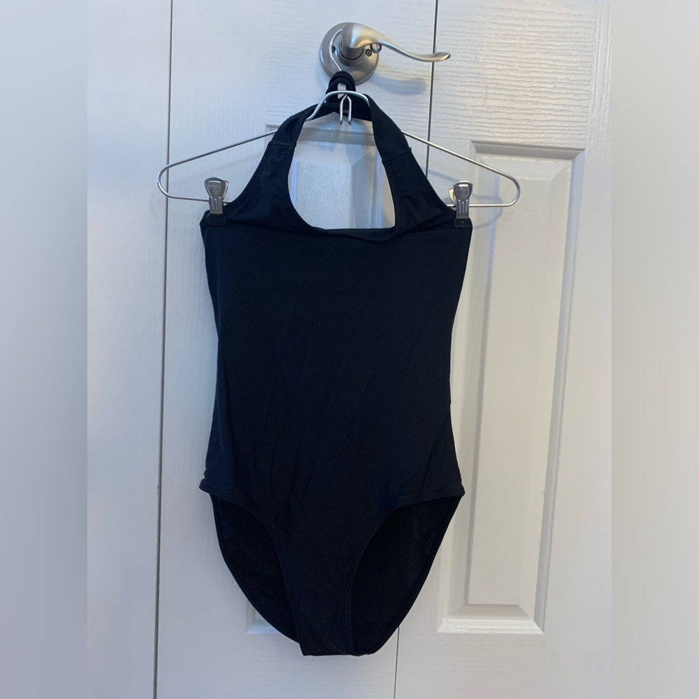 Theatricals Black Halter Neck Leotard